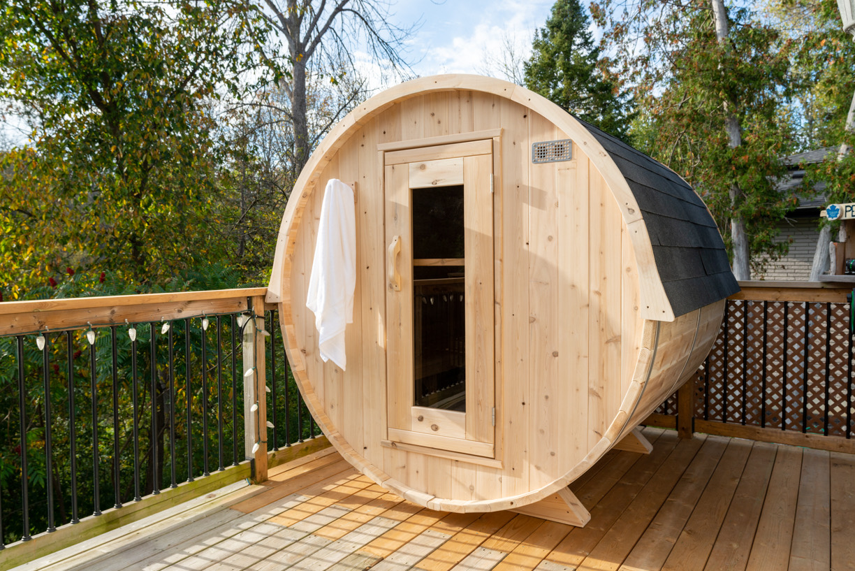 CT Harmony Barrel Sauna photo 8